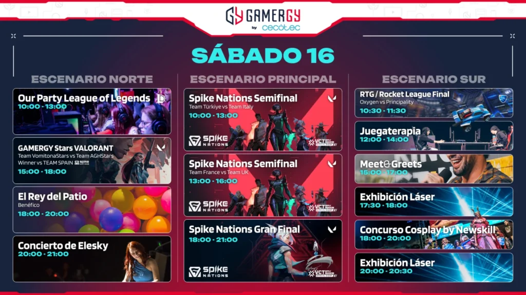 Gamergy Sábado