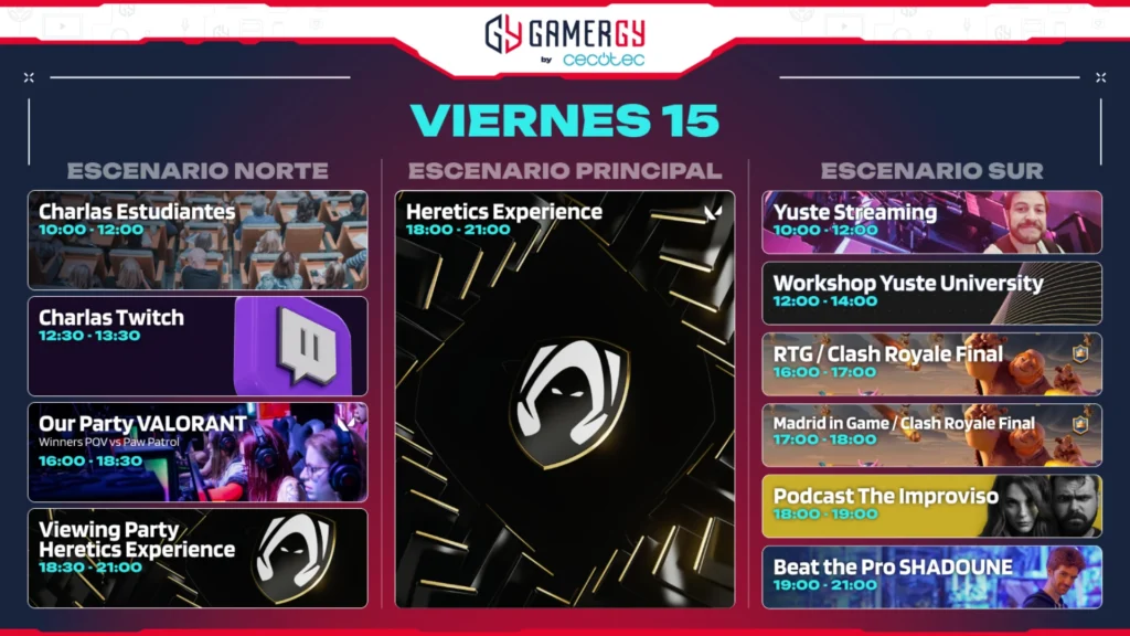 Gamergy Viernes