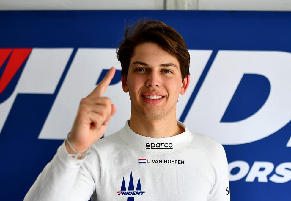 Laurens Van Hoepen from: @formula2