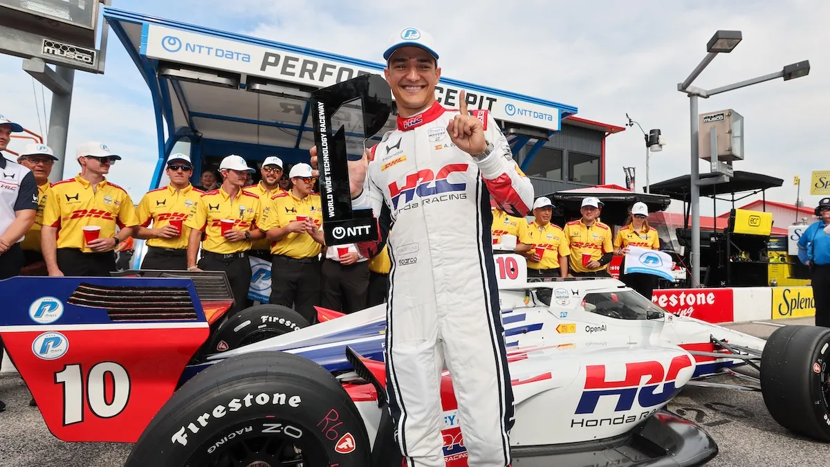Alex Palou from: IMS Photo