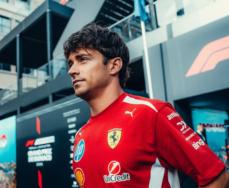 Charles Leclerc from: Scuderia Ferrari