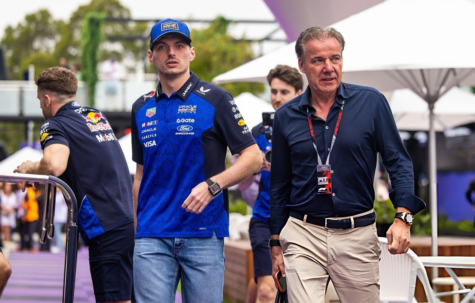 Max Verstappen y Raymond Vermeulen