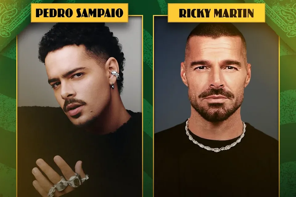 Ricky Martin y Pedro Sampaio from: nfl.com