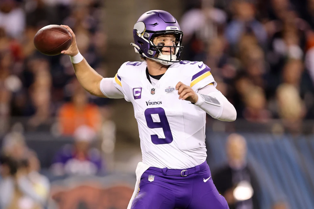 J.J. McCarthy from: Michael Reaves / Getty Images