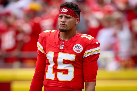 Patrick Mahomes from: Jamie Squire / Getty Images