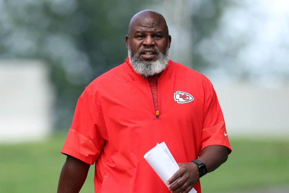 Eric Bieniemy from: Jamie Squire / Getty Images