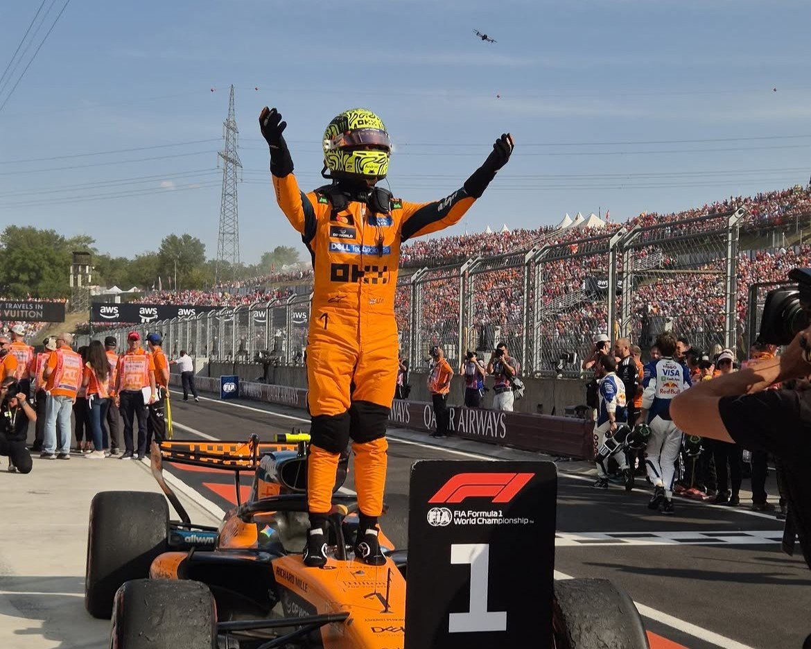 Lando Norris from: @mclarenf1