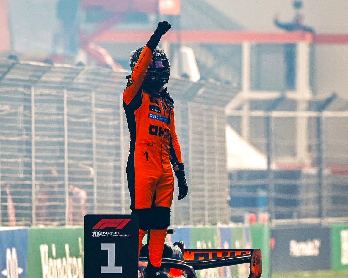 Lando Norris from: @mclarenf1