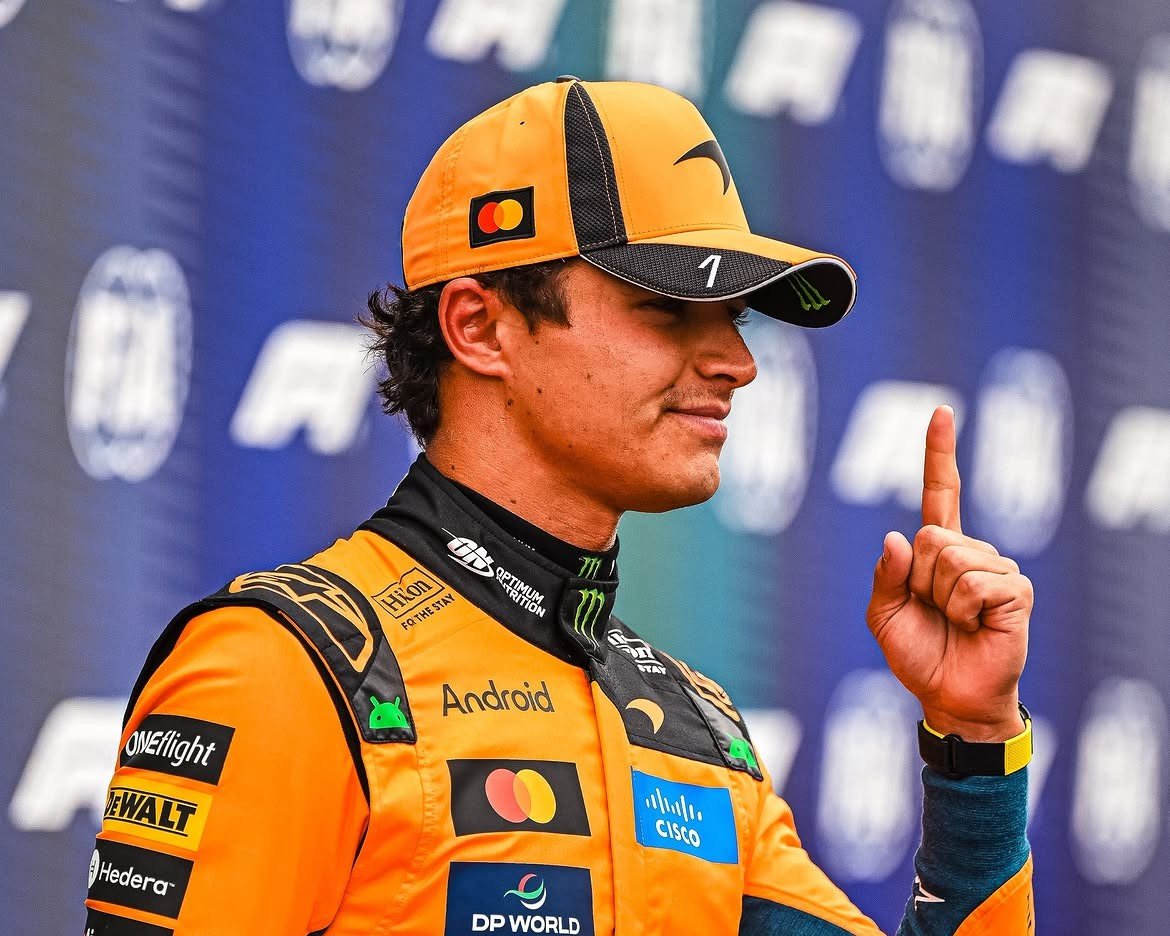 Lando Norris from: @McLarenf1