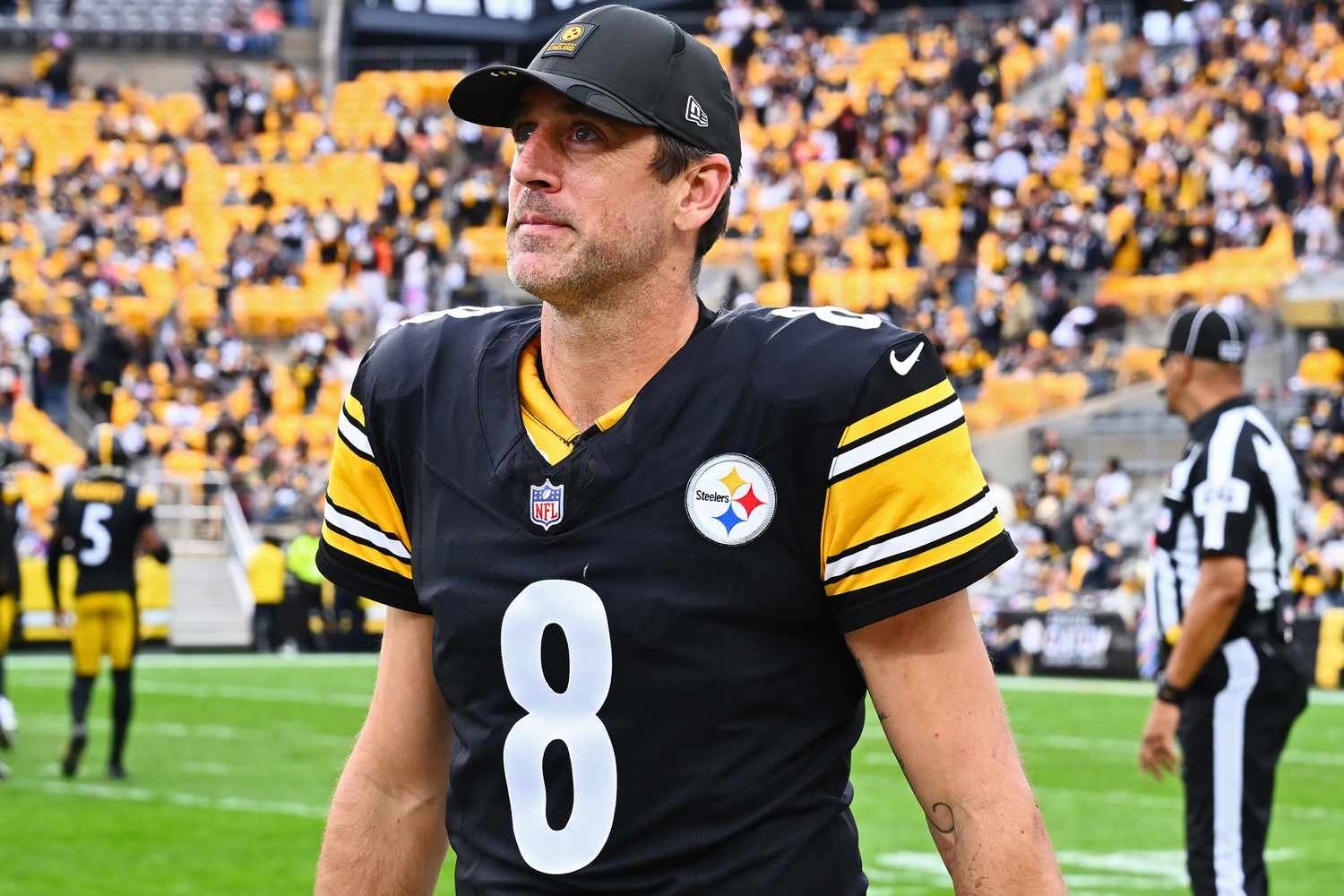 Aaron Rodgers from: Joe Sargent/Getty