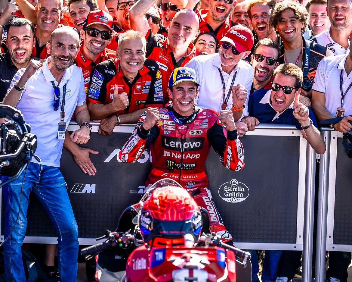 Marc Márquez from: @ducaticorse