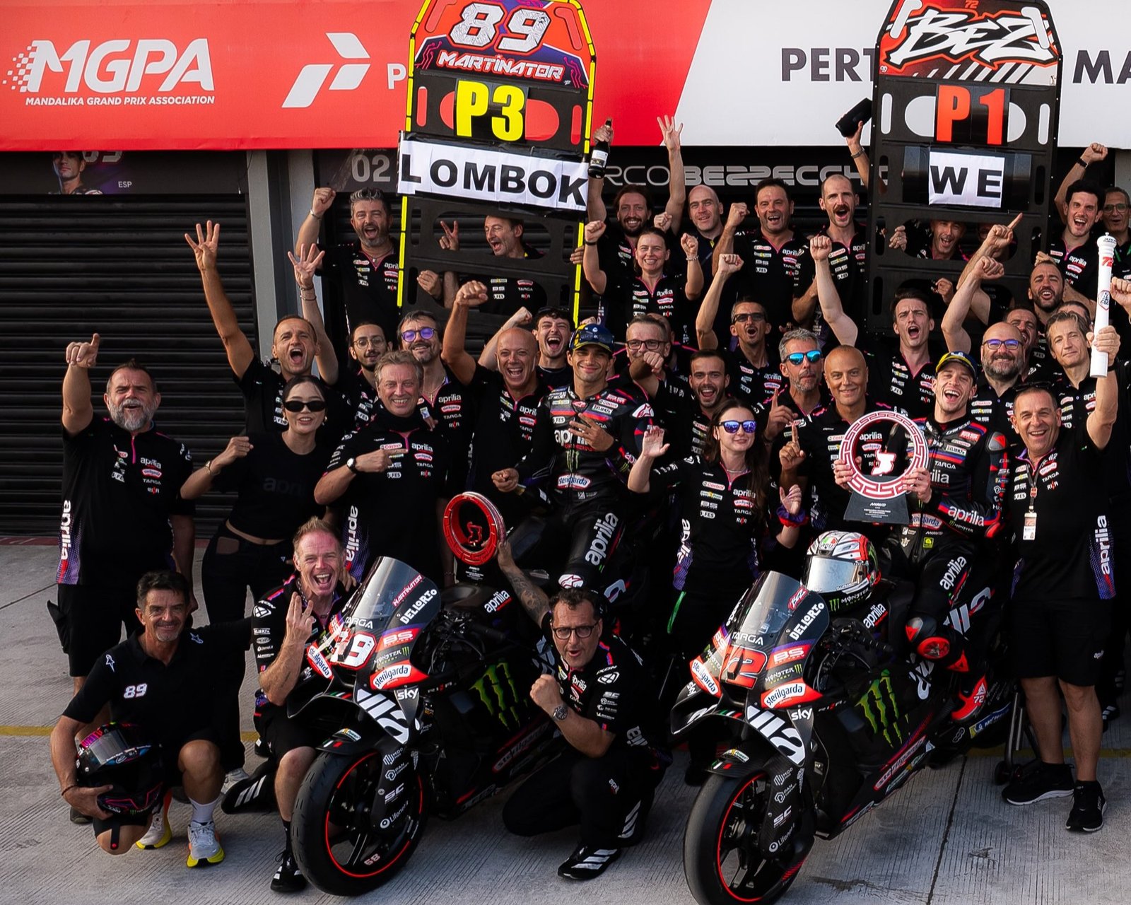Marco Bezzecchi from: @aprilia