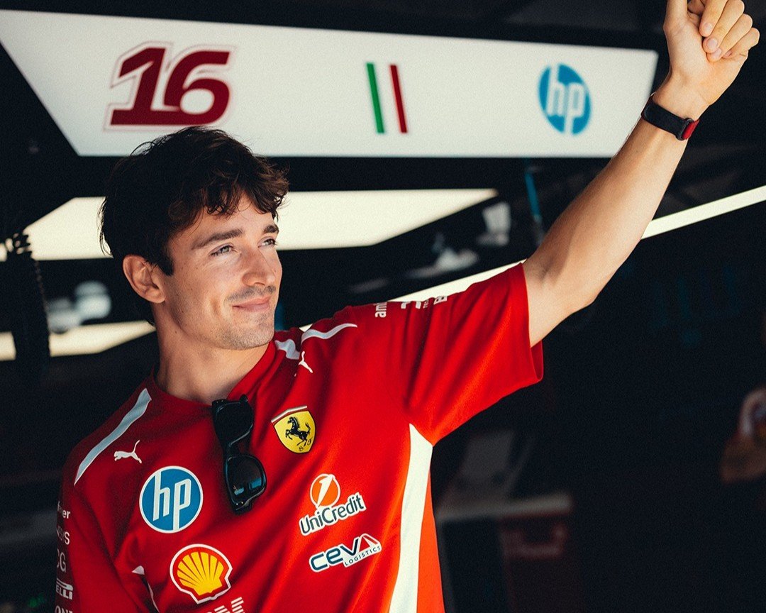 Charles Leclerc from: @scuderiaferrari