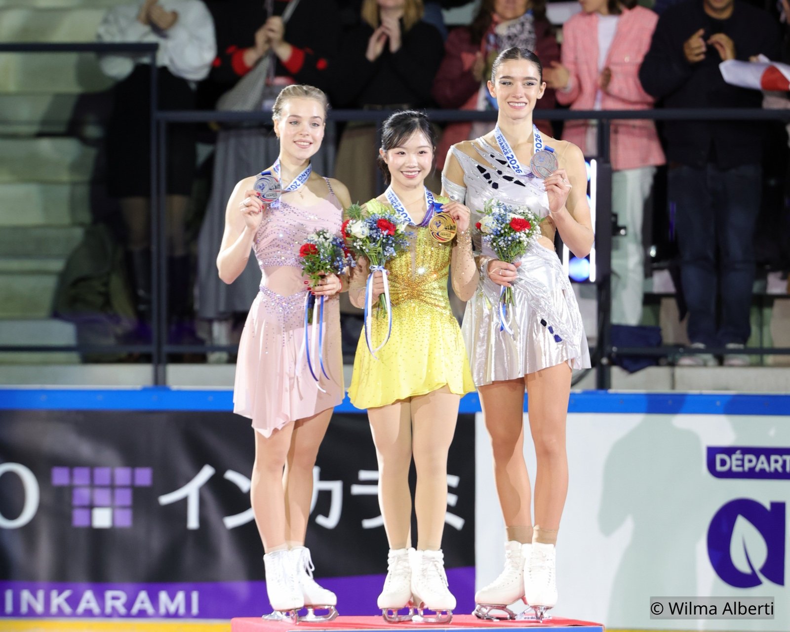 Anastisiia Gubanova, Ami Nakai y Lara Naki Gutmann from: @wilma.alberti