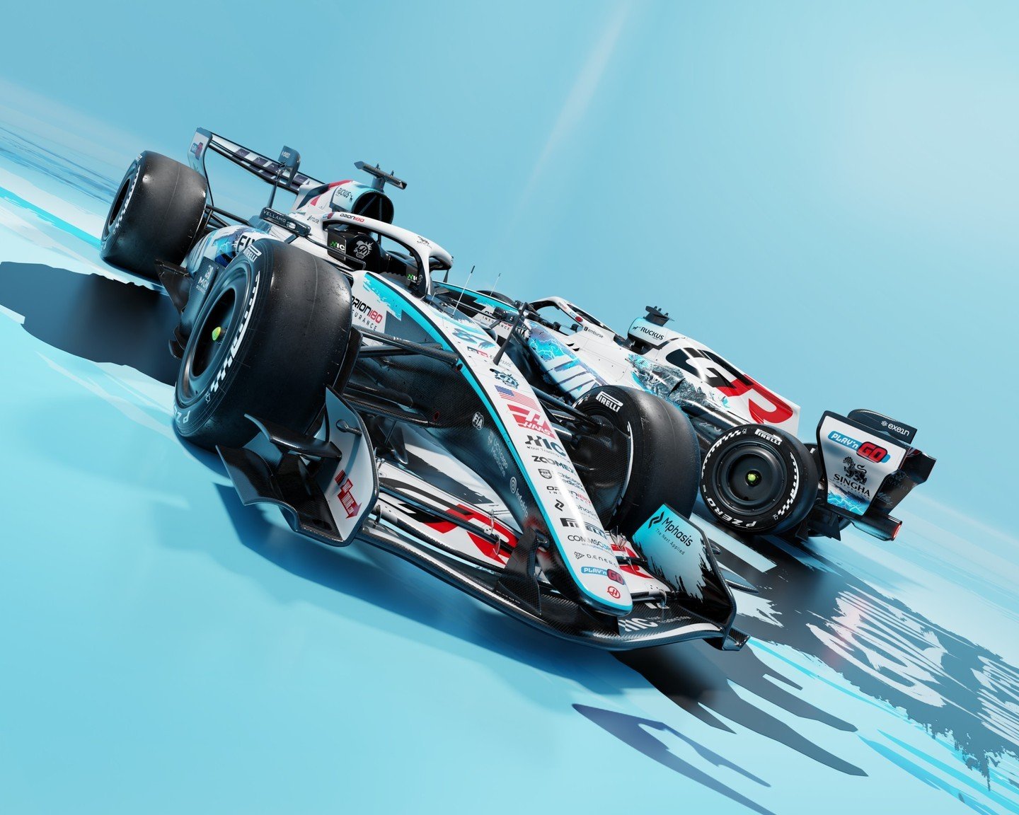 Haas VF-26 from: @haasf1team